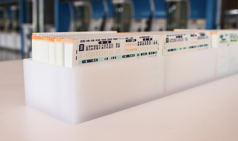 Filling Out the Mark Card